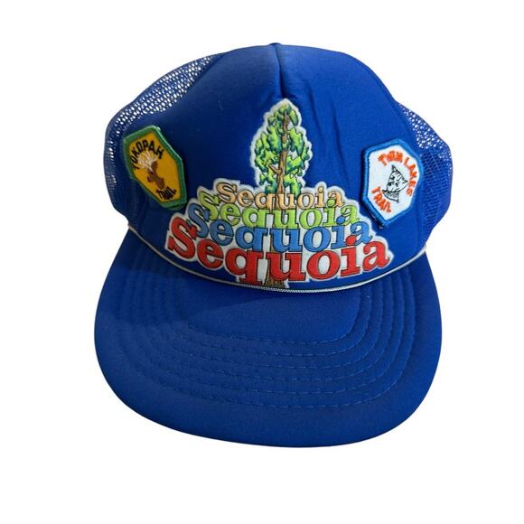 Pacific Trends Blue Sequoia Adjustable Baseball Hat - Picture 1 of 5
